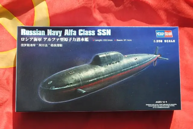 Hobby Boss 83528 Russian Navy Alfa Class SSN Submarine Beperkte Voorraad